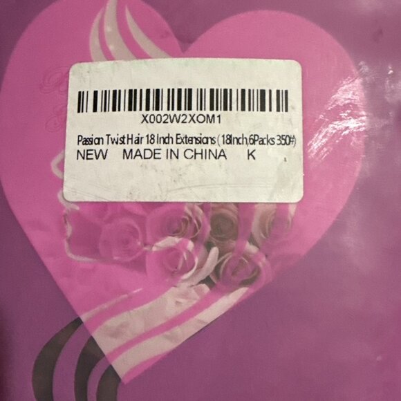 18 Inch Extension Human Hair 6 Pack Passion Twist Red Brown Color Lot of 2 Packs - Picture 9 of 9